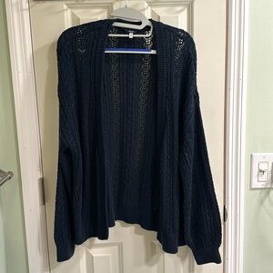 Joules navy Madeline cardigan sweater Size 8